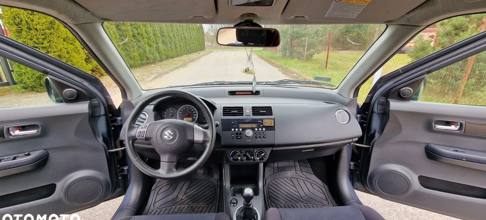Suzuki Swift cena 11900 przebieg: 173798, rok produkcji 2007 z Toruń małe 781